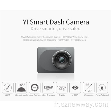 Caméra XiaoMi Yi Dash Caméra Xiaoyi Caméra de voiture